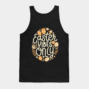 Easter Vibes Only: Egg-cellent Easter Day Tank Top